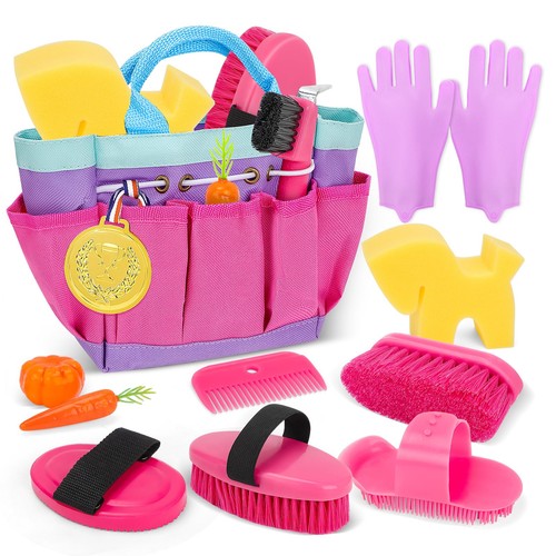 Deao horse grooming brush kit - brush,